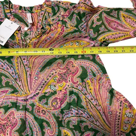 NWT Zimmerman Kids Teddy Paisley Print Tiered Dress - Picture 8 of 13